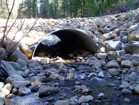 Battle Creek Conservancy Antelope Creek culvert aftershot