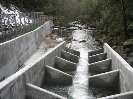North Battle Creek Diversion Dam Fish Screen and Ladder